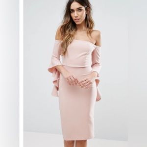 River Island off the shoulder Bardot dress!